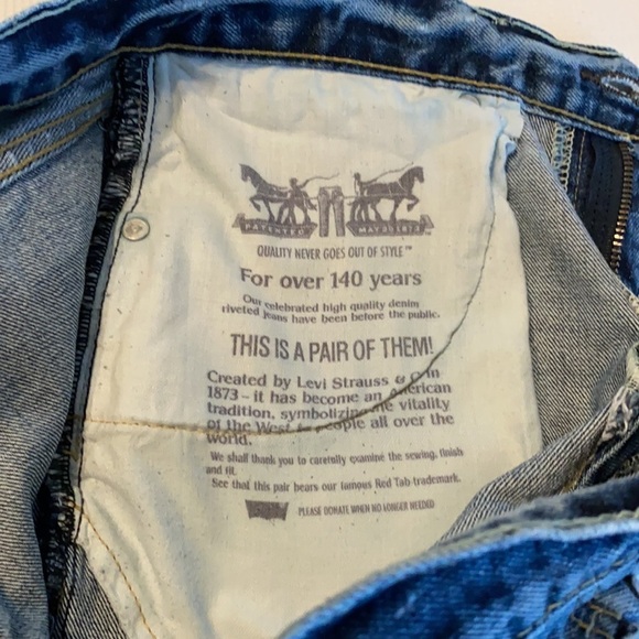 Levi Strauss Men’s 559 Jeans W30 L 32 straight Leg - Picture 7 of 12